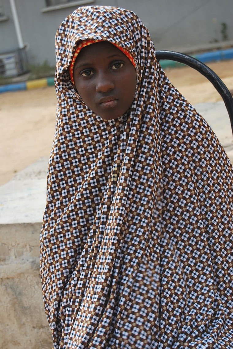Zahra'u Babangida was arrested with explosives strapped to her body in Nigeria in 2014. 