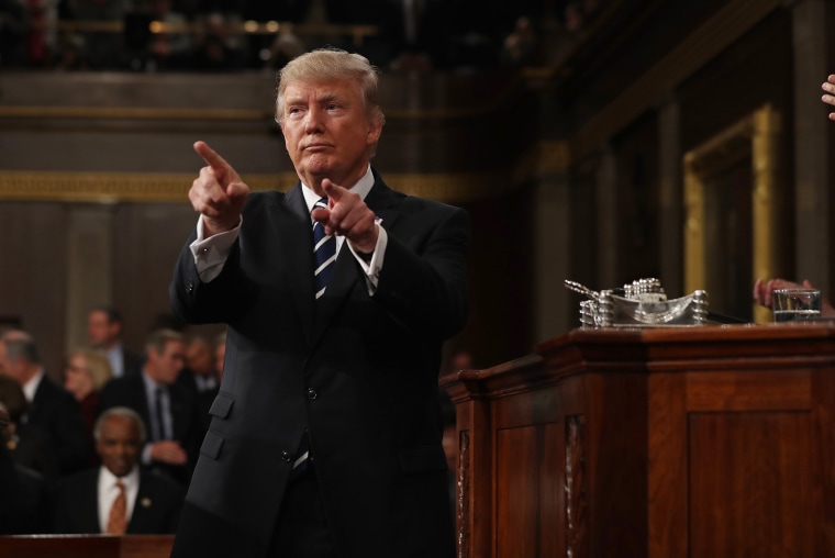 Image: Donald Trump Delivers Address To Joint Session Of Congress
