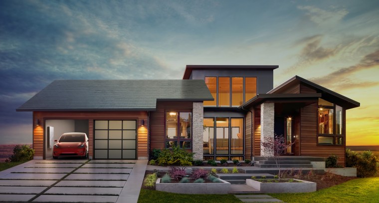 Image: Tesla solar house