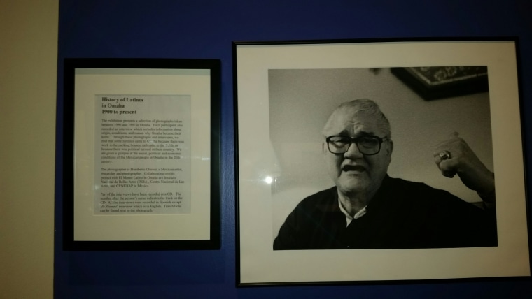 The oral histories (and photos) of several descendants of Omaha's Mexican immigrants from the 1900s are featured in a permanent exhibit at El Museo Latino.