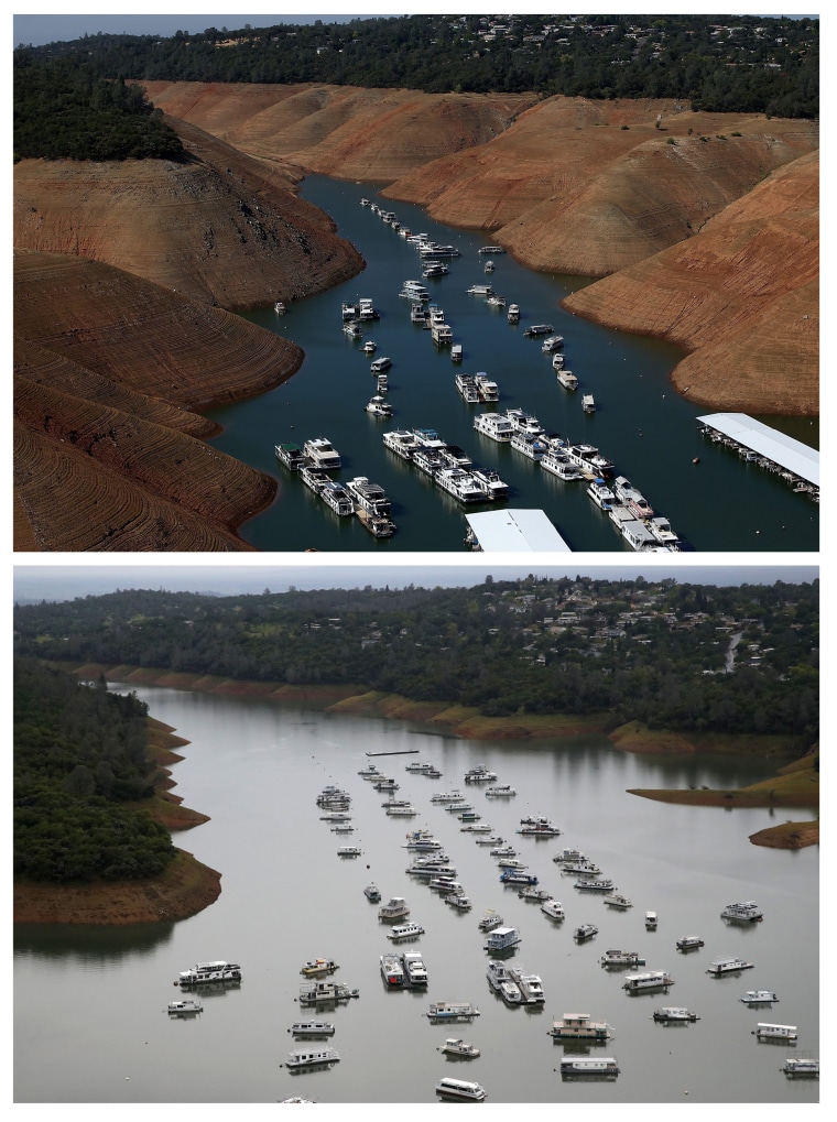 Image: Then And Now: California's Drought Officially Declared To Be Over