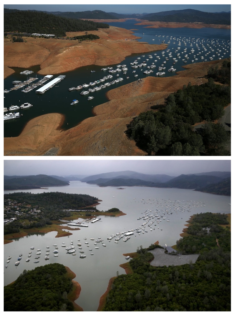 Image: Then And Now: California's Drought Officially Declared To Be Over