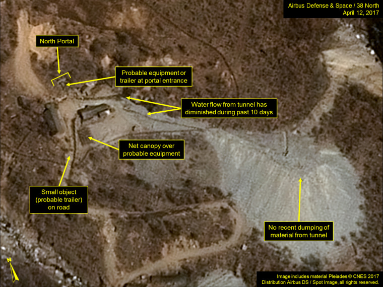 Image: Airbus satellite imagery showing North Korean nuclear site ready for 6th nuclear test