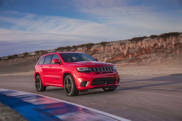 The Jeep Grand Cherokee Trackhawk