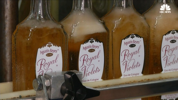 Royal Violets bottle