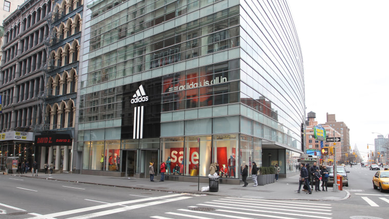 Adidas Store Building In Soho