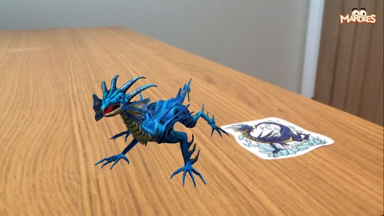 Mardles Augmented Reality toy