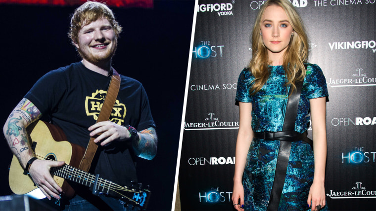 WATCH: Saoirse Ronan tells a gas story about Ed Sheeran's misspelt 'Galway  Girl' tattoo