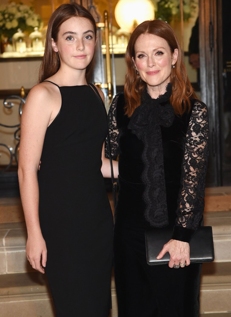Julianne Moore and Liv Freundlich