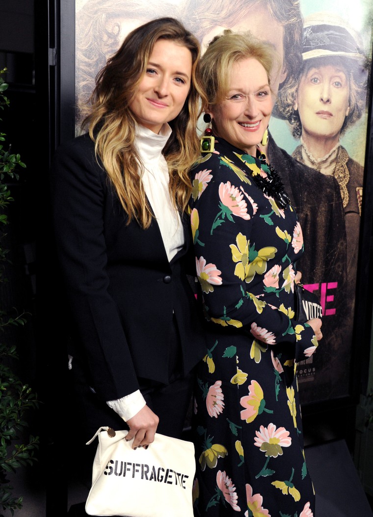 Meryl Streep and Grace Gummerat