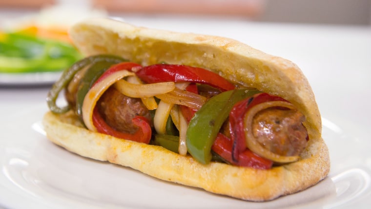 Sausage and Pepper Hero