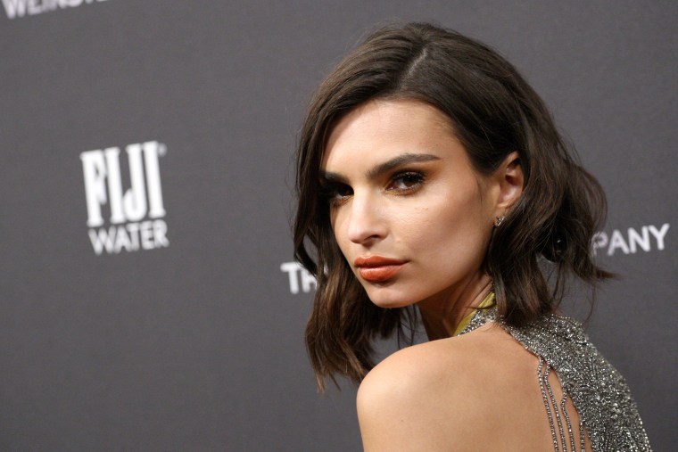 Emily Ratajkowski's new bangs