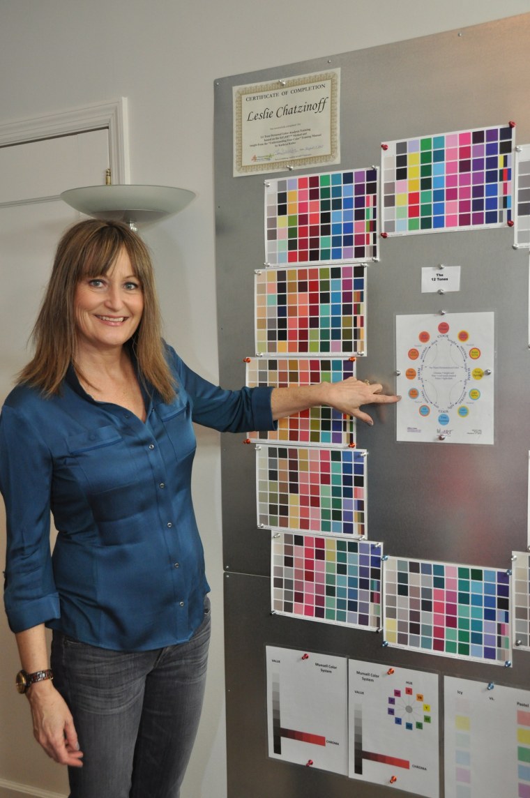Color analysis with Leslie Chatzinoff