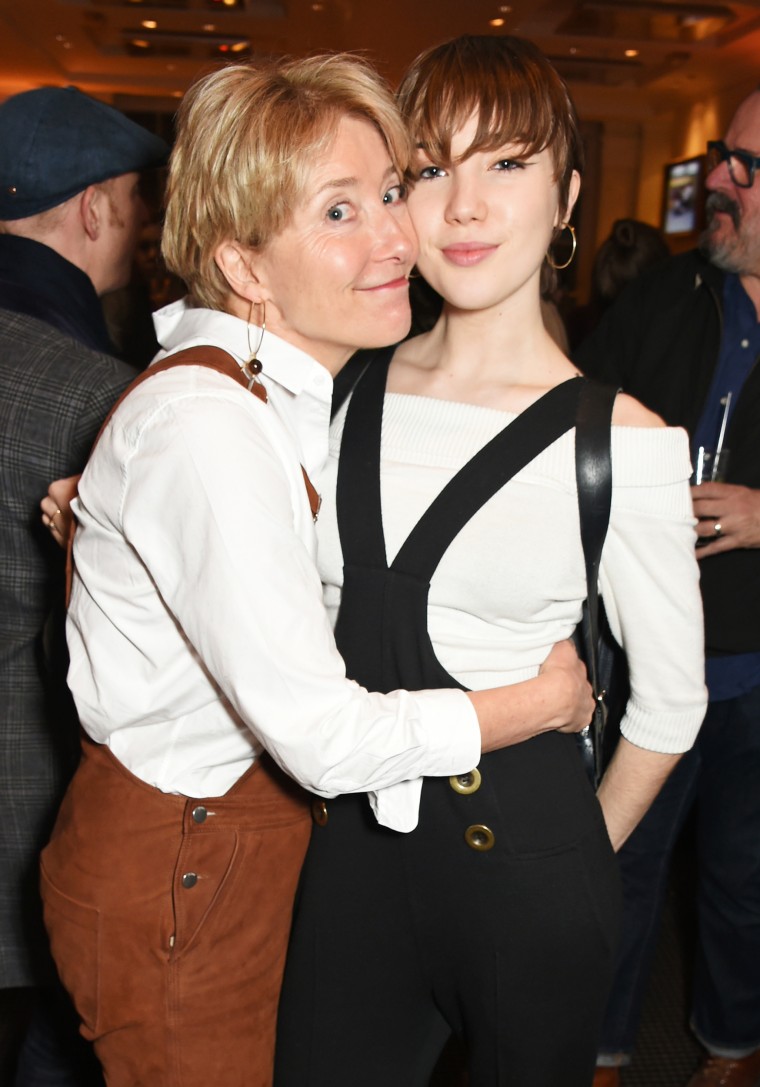 Emma Thompson and Gaia Romilly Wise