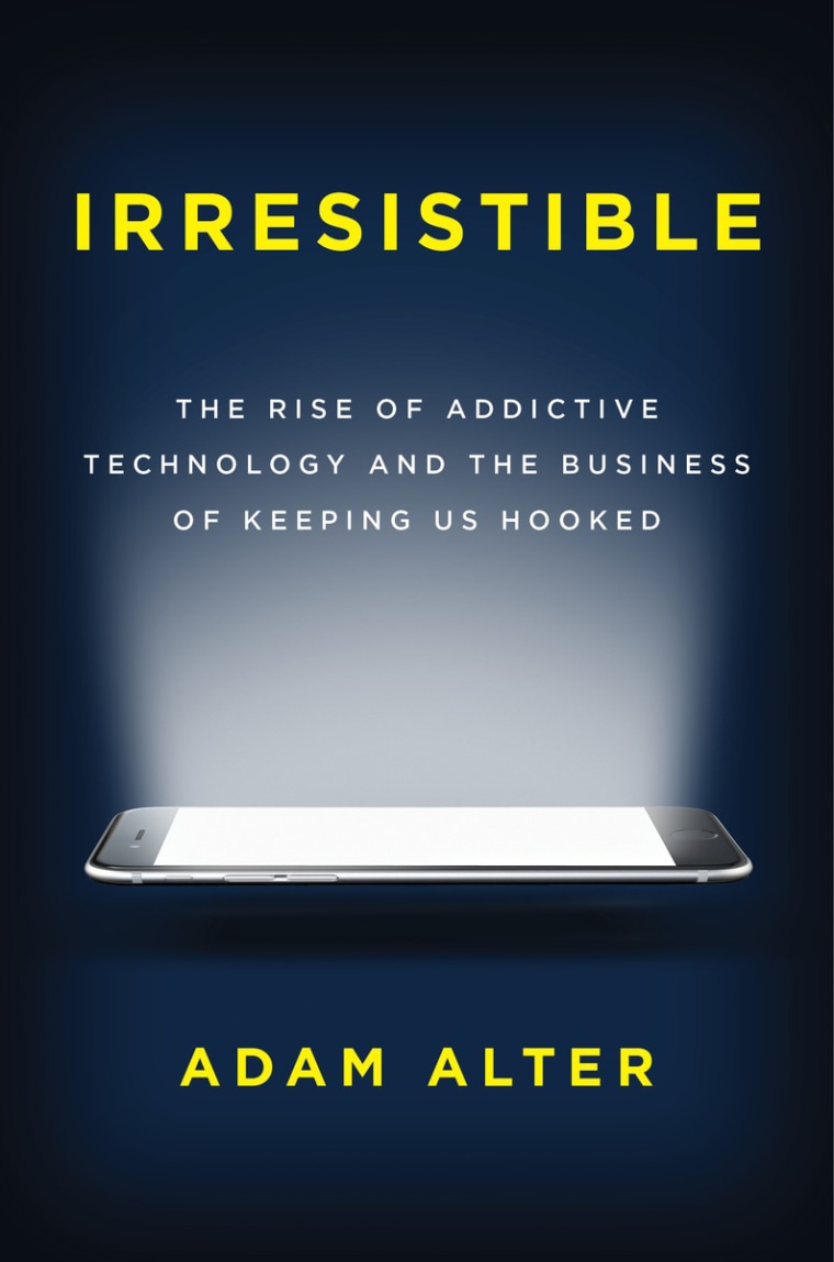 Image: Cover of the book Irresistible by Adam Alter