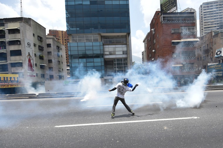 Image: VENEZUELA-OPPOSITION-PROTEST