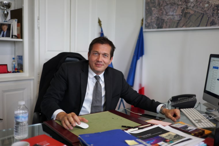 Image: Mayor Marc Etienne Lansade