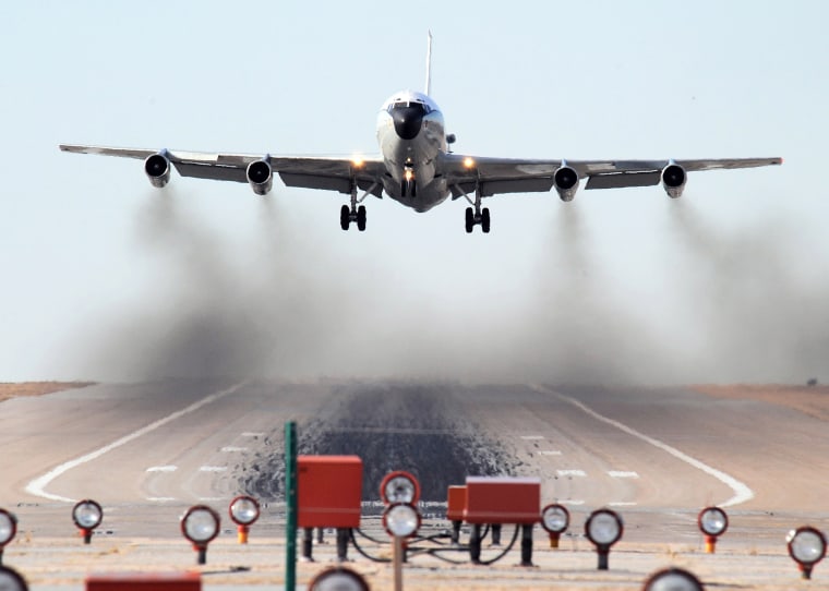 Image: The WC-135W Constant Phoenix aircraft