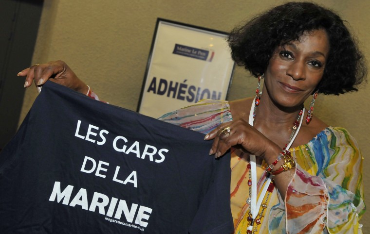 Image: Huguette Fatna of the National Front