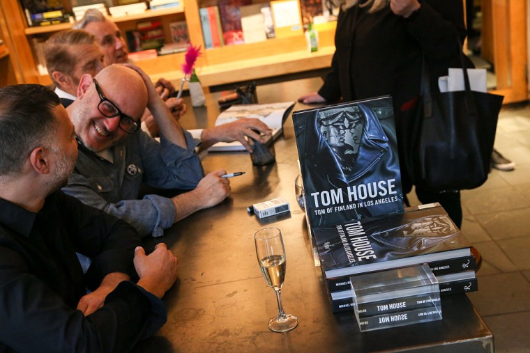 Book signing and launch of "Tom House: Tom of Finland in Los Angeles" at BookMarc on May 24, 2016 in New York City.