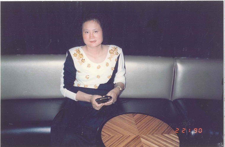 Carol Park's mother in 1990.