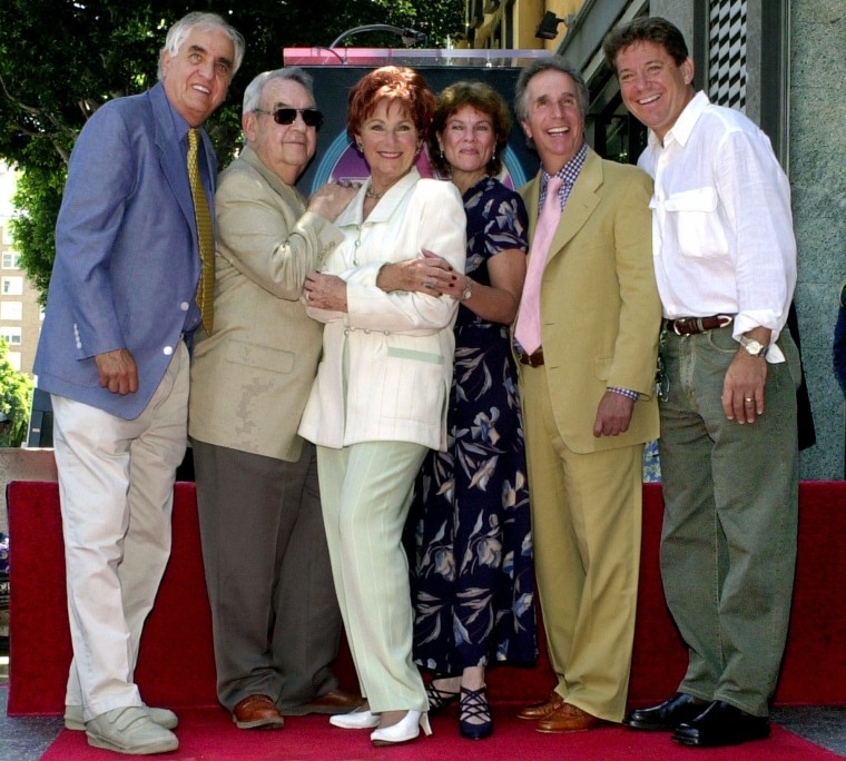 Garry Marshall, Tom Bosley, Marion Ross, Erin Moran, Henry Winkler, Anson Williams