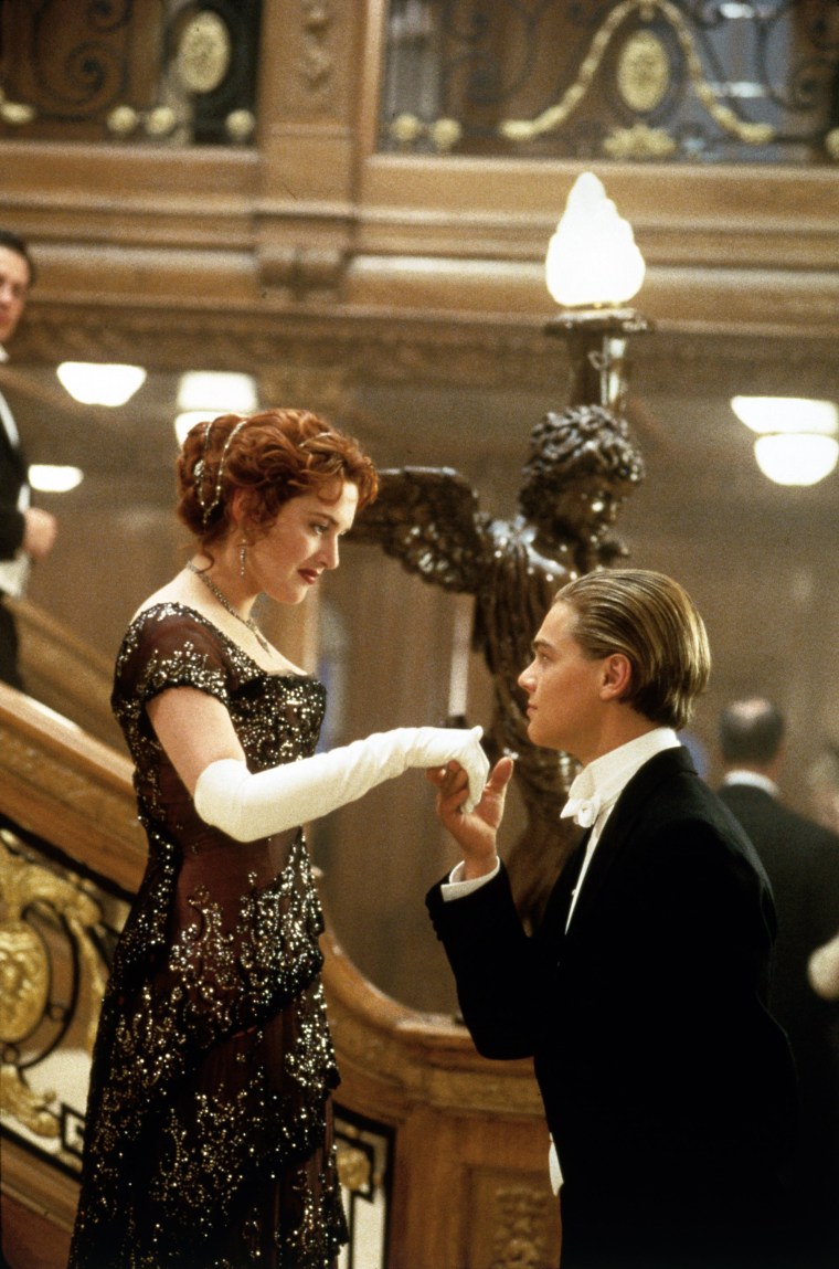 TITANIC, Kate Winslet, Leonardo DiCaprio, 1997, TM &amp; Copyright (c) 20th Century Fox Film Corp. All