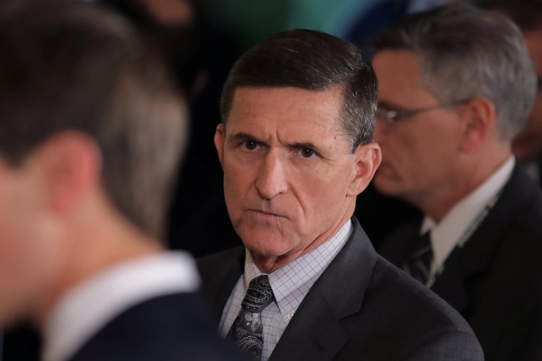 Image: Michael Flynn on Feb. 13, 2017