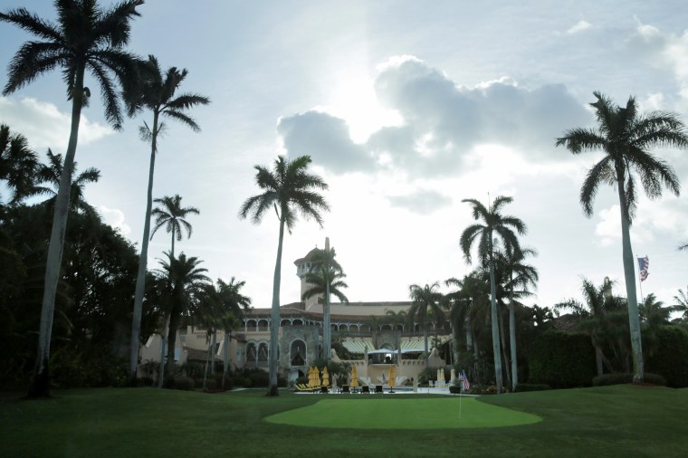 Image: President Trump's Mar-a-Lago estate is seen in Palm Beach