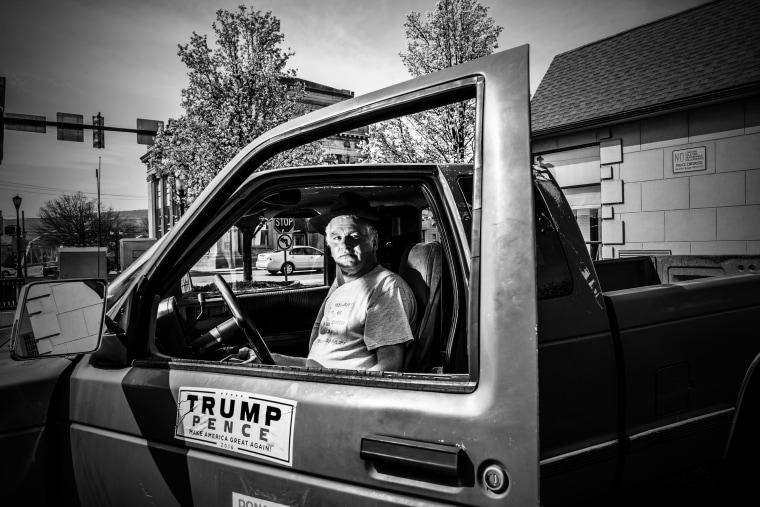 Sixty-two year-old disabled veteran Charles Miller of Pittston, Pa.