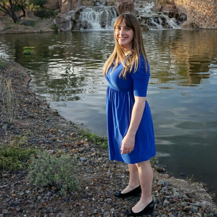 Image: Brianna Westbrook running as a Democrat for US House Congressional District 8 in Arizona