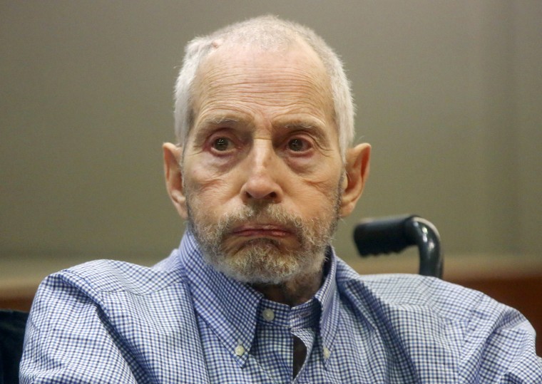 Image: Roburt Durst on trial in Los Angeles