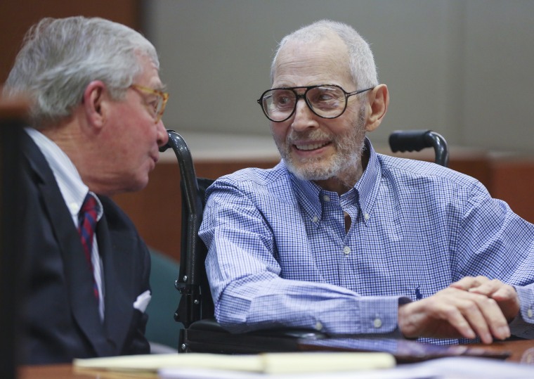Image: Roburt Durst on trial in Los Angeles