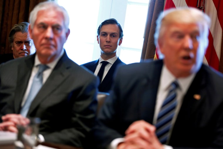 Image: FILE PHOTO: Jared Kushner attends Trump cabinet meeting at the White House in Washington