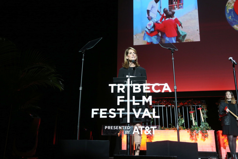 Image: Perri Peltz at TDI Awards - 2017 Tribeca Film Festival