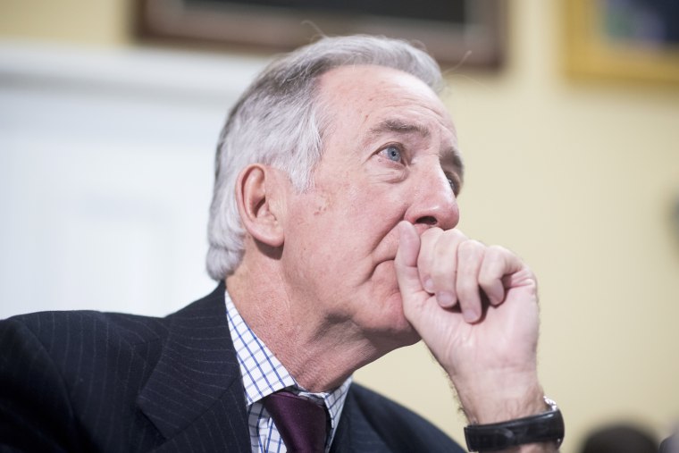 Image: Rep. Richard Neal, D-Mass., testifies during the House Rules Committee meeting to formulate a rule on H.R.1628, the "American Health Care Act of 2017" on March 22, 2017.