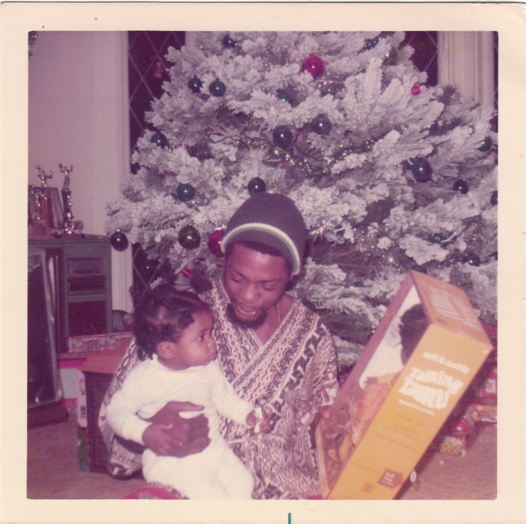 Myiesha and her late father Dwight Taylor
