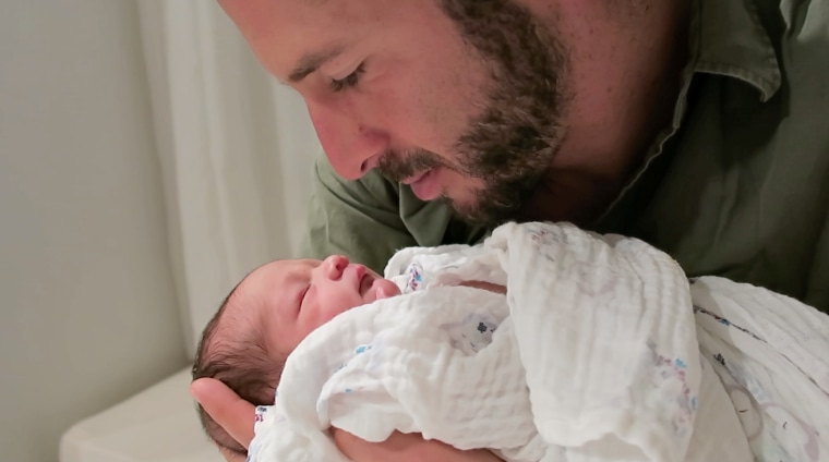 Daniel Eisenman turned zen to calm his infant daughter.