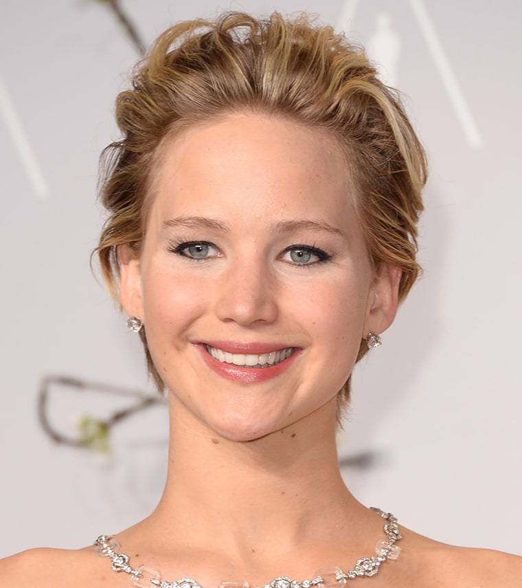 Jennifer Lawrence hair