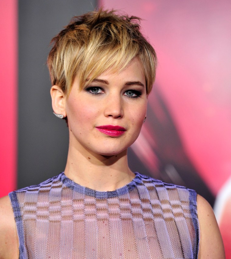 Jennifer Lawrence hair