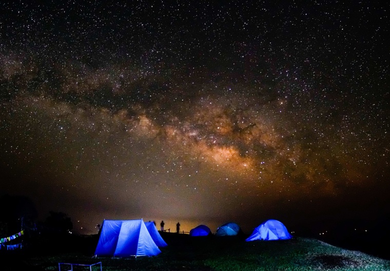 Image: Milky Way from Kaski District of Nepal