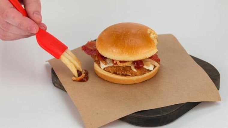McDonald's introduces a new utensil: The Frork. A fry-fork hybrid.