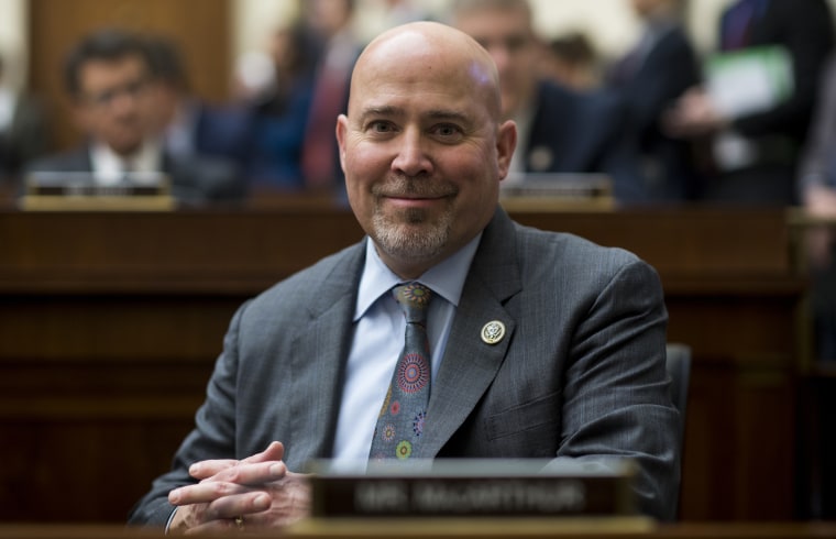 Rep. Tom MacArthur, R-N.J., participates in the House Financial Services Committee meeting to organize for the 115th Congress on Thursday, Feb. 2, 2017.