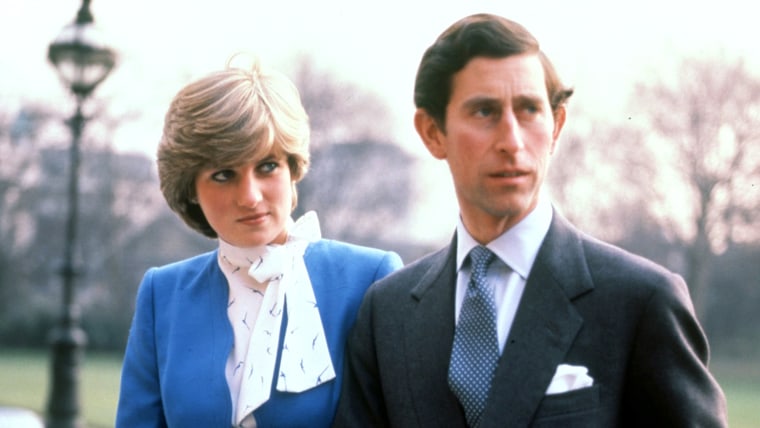 Image: Prince Charles and Princess Diana in London