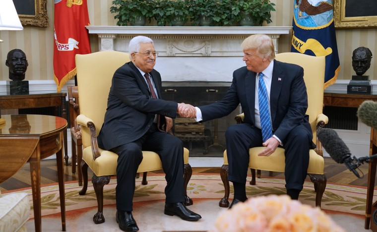 Image: US-PALESTINIANS-DIPLOMACY-TRUMP-ABBAS