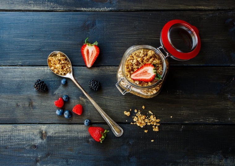 Image: Oats and berries