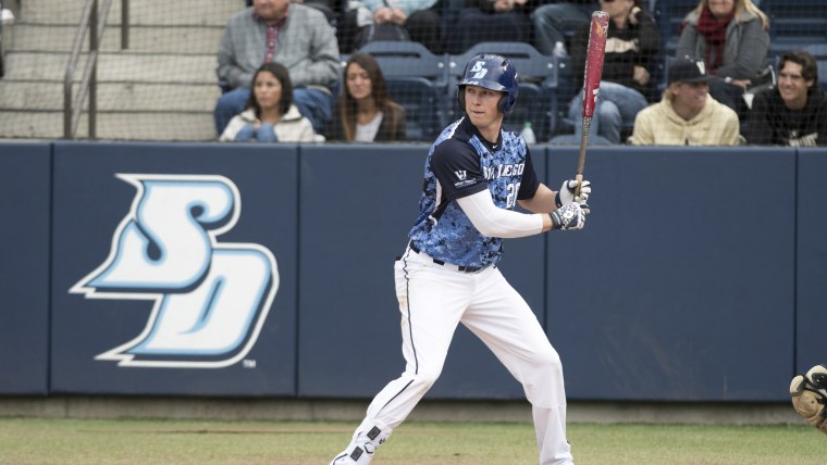 College baseball player's emotional home run.