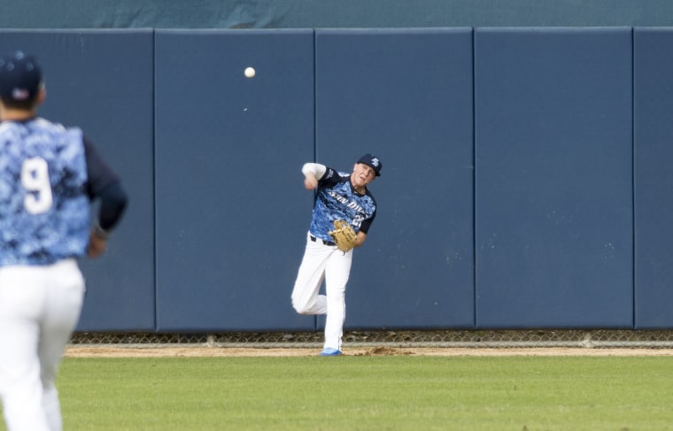 College baseball player's emotional home run.