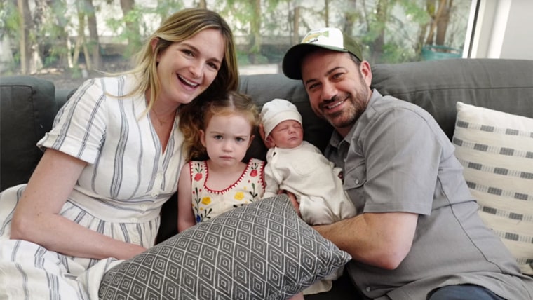 Jimmy Kimmel and family.