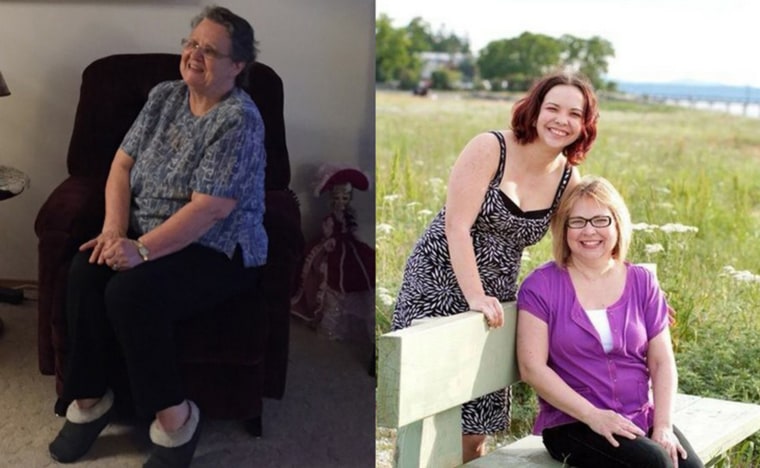 three generations of moms answering the question "What makes a good mother?" for Mother's Day